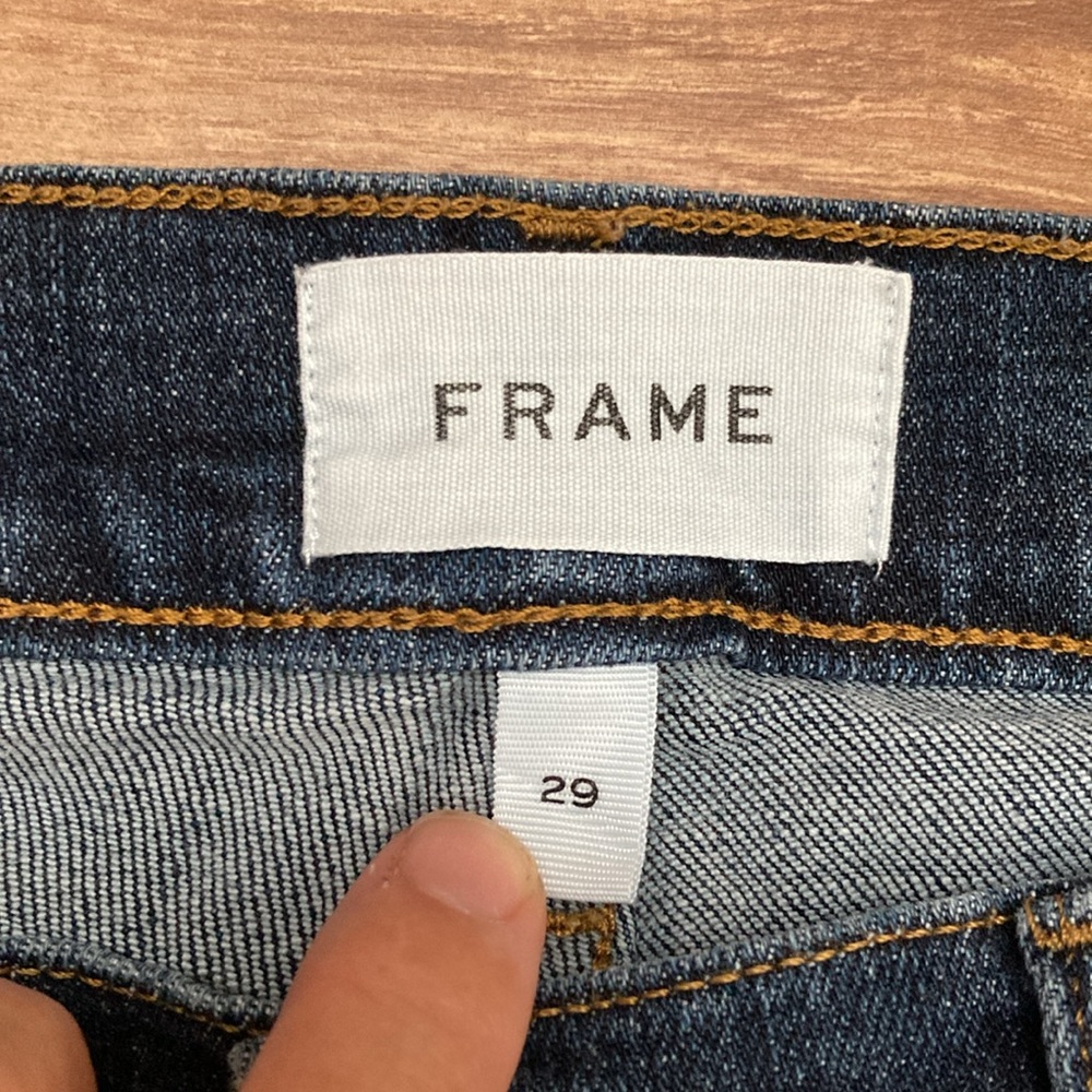 FRAME Le Garçon Crop Jeans - Picture 4 of 13